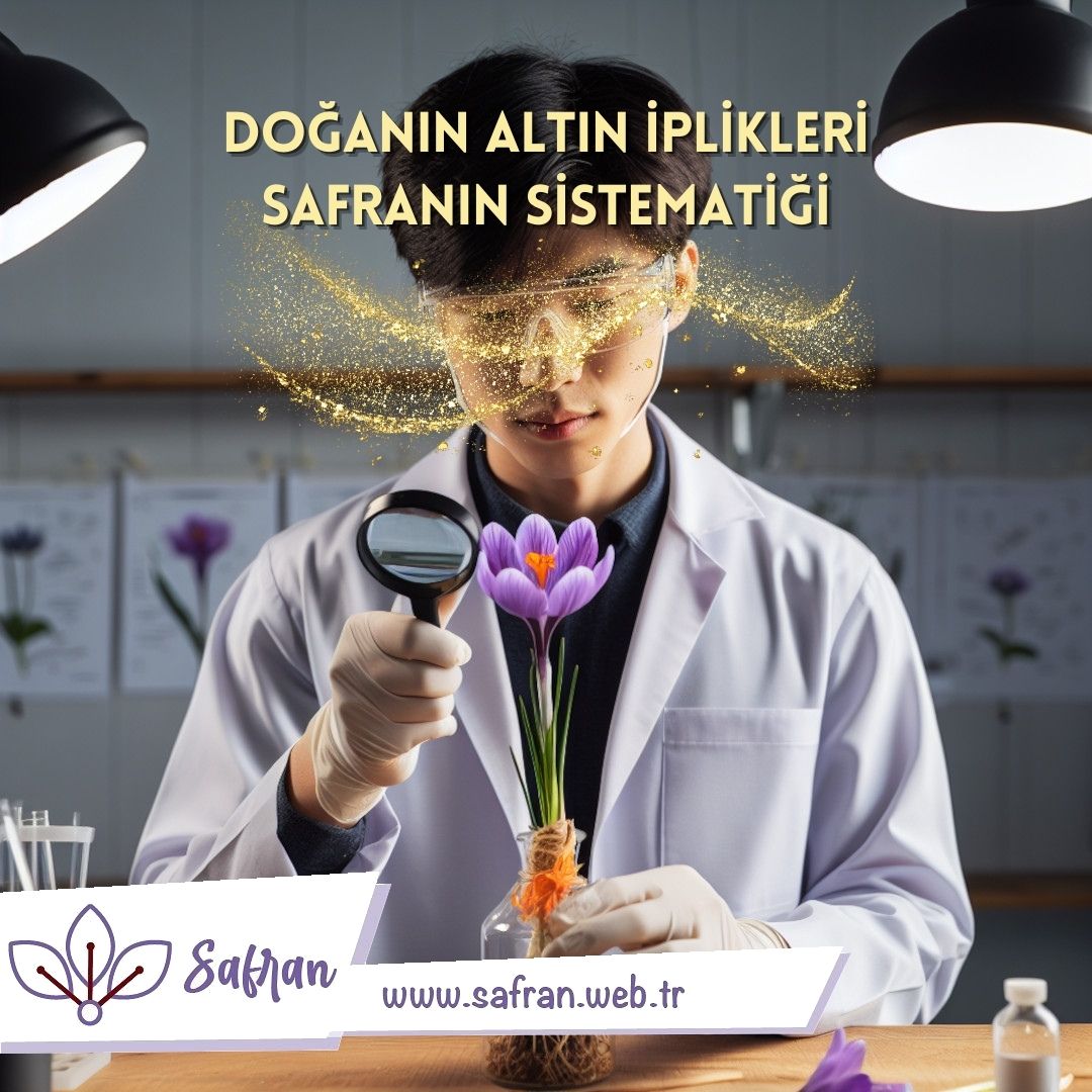 Doğanın Altın İplikleri Safranın Sistematiği